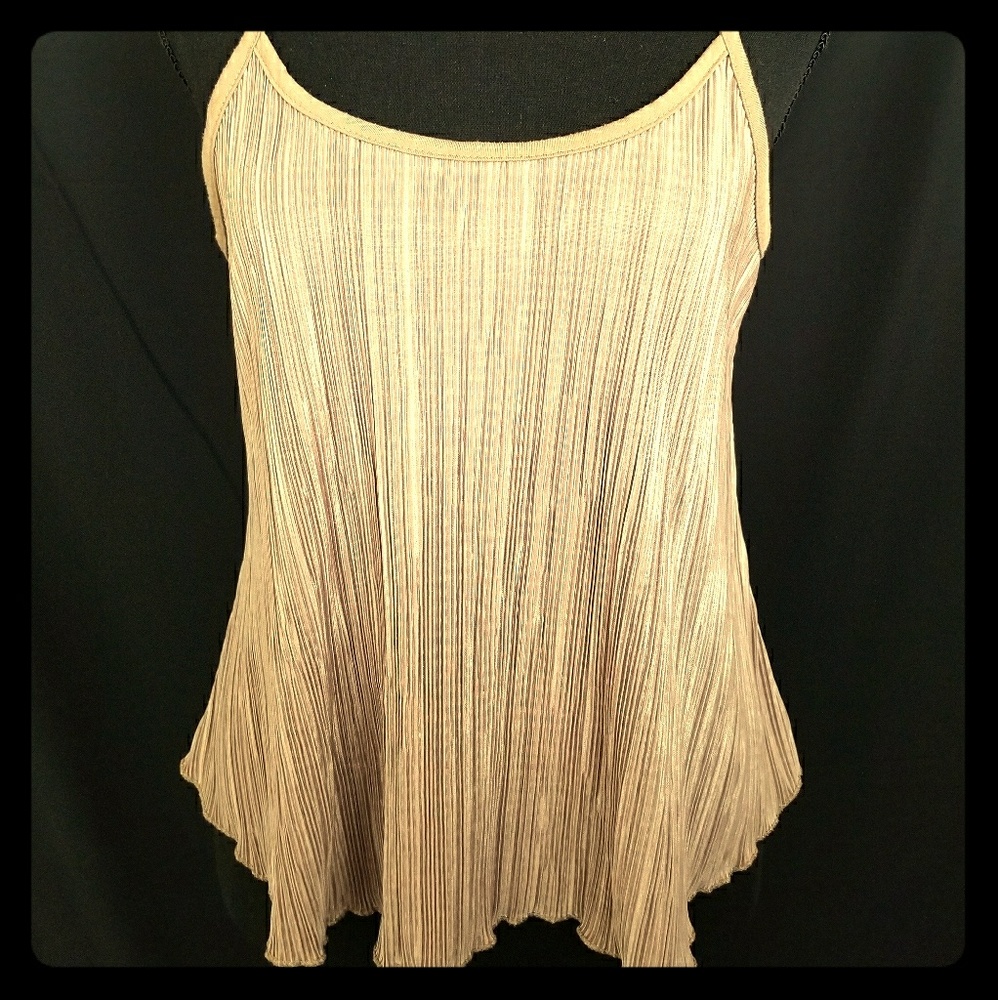 Please Me Pleated Tank Top